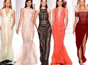York Fashion Week Long Dresses Mendel