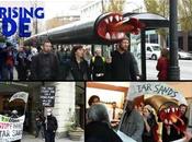 Rising Tide Protests Bank Seattle