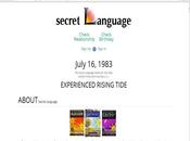 Know Your Secret Language?