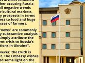 Don’t Blame Current Global Food Challenges Russia