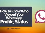 Know Viewed Your WhatsApp Profile Status