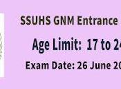 Assam Admission 2022 Apply SSUHS