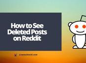 Deleted Posts Reddit