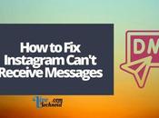 Instagram Can’t Receive Messages