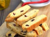 Almond-Cranberry Biscotti (Eggless Recipe)