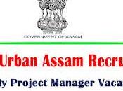 PMAY Urban Assam Recruitment 2022 City Project Manager Vacancy