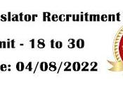 Translator Recruitment 2022 Apply Junior Senior Post