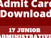 APSC Admit Card 2022 Downloa Junior Administrative Assistant Vacancy