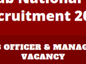 Punjab National Bank Recruitment 2022 Officer Manager Vacancy, Online Apply