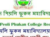 Swahid Peoli Phukan College Recruitment 2022 Grade Vacancy