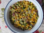 Cheesy Zucchini Corn Bake