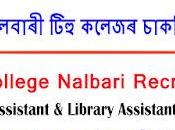 Tihu College Nalbari Recruitment Junior Assistant Library Vacancy