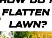 Improve Lumpy Lawn Flatten Lawn?