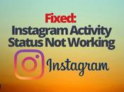 Fixed: Instagram Activity Status Working