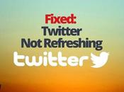 Fixed: Twitter Refreshing