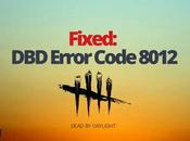 Fixed: Error Code 8012