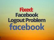 Fixed: Facebook Logout Problem