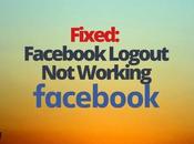 Fixed: Facebook Logout Working