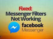 Fixed: Messenger Filter Working
