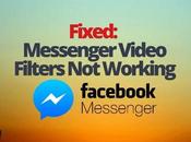 Fixed: Messenger Video Filters Working