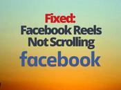 Fixed: Facebook Reels Scrolling
