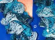Beaded Knitted Scarf
