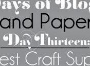 Days Blogging (D.I.Y. Paper Tips) Thirteen: Best Craft Suppliers