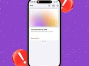 “Apple Card Cannot Used” Error Wallet