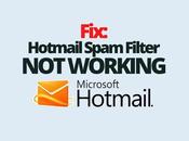 Fix: Hotmail Spam Filter Working