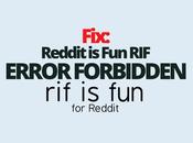 Fix: Reddit Error Forbidden