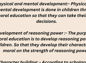 Download Importance Moral Education Essay Words