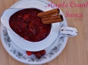 Perfect Cranberry Sauce Recipe with Maple, Orange Cinnamon.