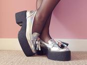 Fashion Topshop Holographic Jolene Loafers