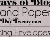 Days Blogging (D.I.Y. Paper Tips) Twenty-one: Addressing Envelopes