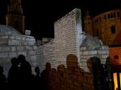 Night Jerusalem, from Cenacle Western Wall Tunnel