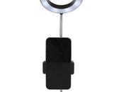SAVE $4.90 Vivitar Vlogging Desk Lamp with White Ring Light Smart Phone Holder