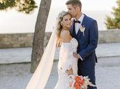 Boho Summer Wedding Crete with Pretty Orange Blooms Pampas Grass Elli Orestis