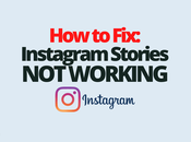 Instagram Stories Working