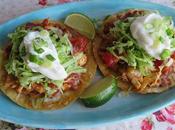 Chicken Tostadas