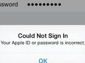 Apple Password Working