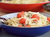 Easy Spaghetti Carbonara Recipe with Oven Roasted Tomatoes