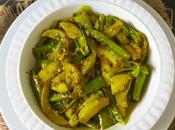 Aami Mirch Sabji Green Chili Mango Stir