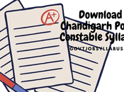 Download Chandigarh Police Constable Syllabus