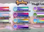 TemTem LGBTQ Pride Flag Codes