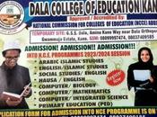 Dala College Education Admission Form, 2023/2024