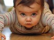 Baby Crawls With Head Floor: Normal Handle