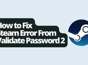 Steam Error From Validate Password