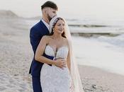 Luxurious Destination Summer Wedding with White Peonies Jennifer Liam