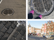 More Manholes with Woodblock Infills, Hiding Plain View London's Main Roads