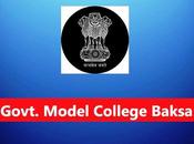 Govt. Model College Baksa Recruitment Posts